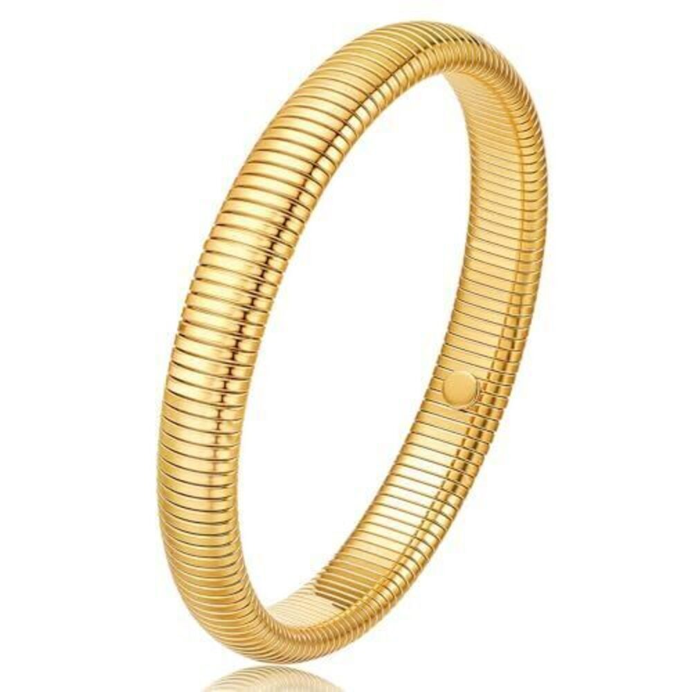 6949 18K Gold-Plated Love Friendship Bracelets Trendy Stainless Steel